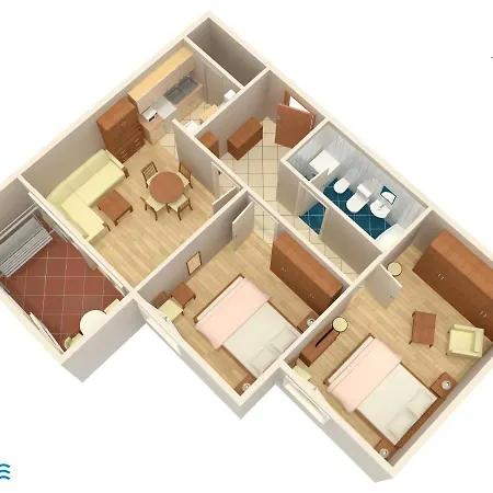 With A Parking Space Dugi Rat, Omis - 8666 دوغي رات